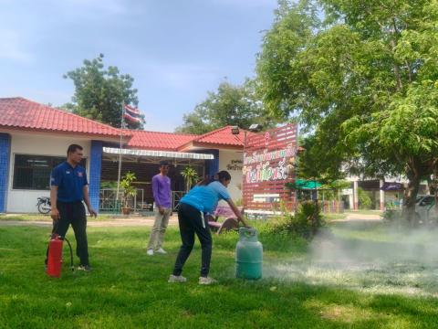 โครงการซ้อมแผนป้องกันอัคคีภัยในศูนย์พัฒนาเด็กเล็ก