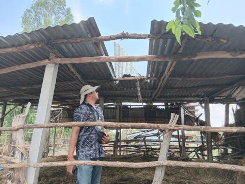 ช่วยเหลือผู้ประสบภัยจากธรรมชาติ (วาตภัย)