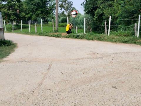 งานป้องกัน ฯ ติดตั้งกระจกโค้ง ประจำปีงบประมาณ พ.ศ.2568