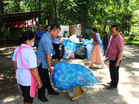 โครงการธนาคารขยะ อบต.ก้ามปู (รับซื้อขยะ เดือน ก.ค.68)