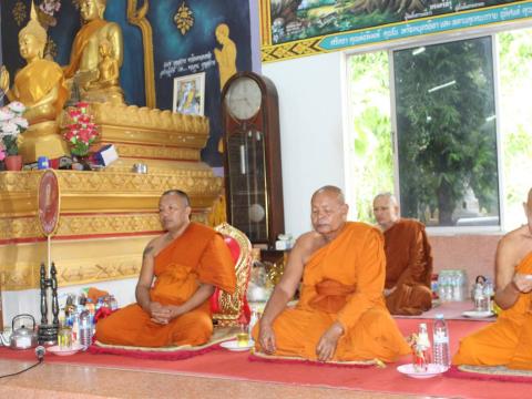 โครงการเข้าวัดทำบุญเนื่องในวันเข้าพรรษา ประจำปี 2568