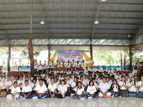 ครงการอบรมเข้าค่ายคุณธรรมนำชีวิตต้านภัยยาเสพติด ประจำปี 2568