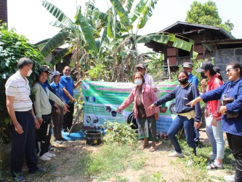 การจัดทำถังขยะเปียกลดโลกร้อน ประจำปีงบประมาณ 2566