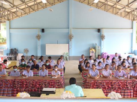 ร่วมโครงการฝึกอบรมซ้อมแผนป้องกันและระงับเหตุอัคคีภัย