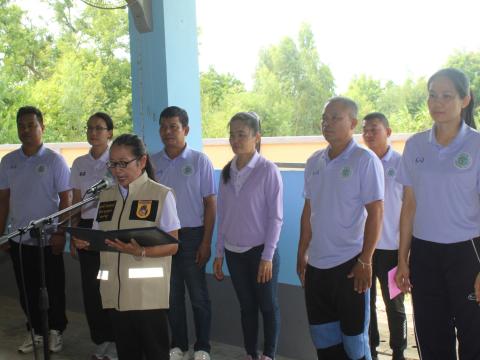 ร่วมโครงการฝึกอบรมซ้อมแผนป้องกันและระงับเหตุอัคคีภัย