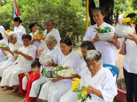 ทำบุญเนื่องในวัเข้าพรรษา ปี 66