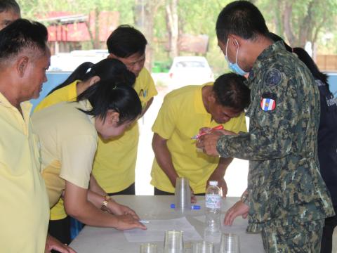 โครงการป้องกันและแก้ไขปัญหายาเสพติด