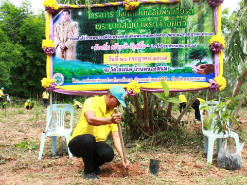 โครงการปลูกต้นไม้เฉลิมพระเกียรติพระบาทสมเด็จพระเจ้าอยู่หัว