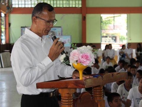 โครงการอบรมเข้าค่ายคุณธรรมนำชีวิตต้านภัยยาเสพติด ประจำปี 2567